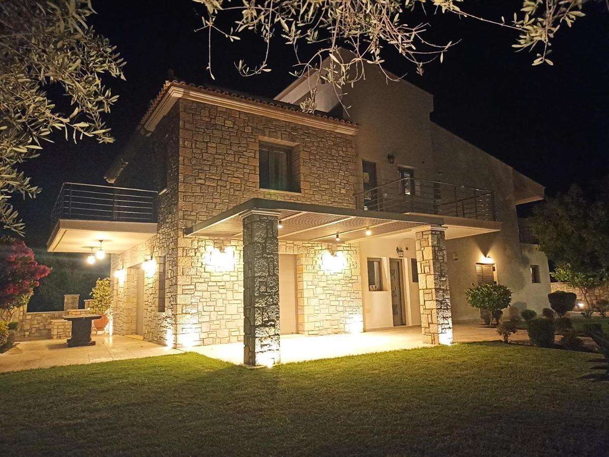Seaside Retreat House Villa Paralia Sergoulas ภายนอก รูปภาพ