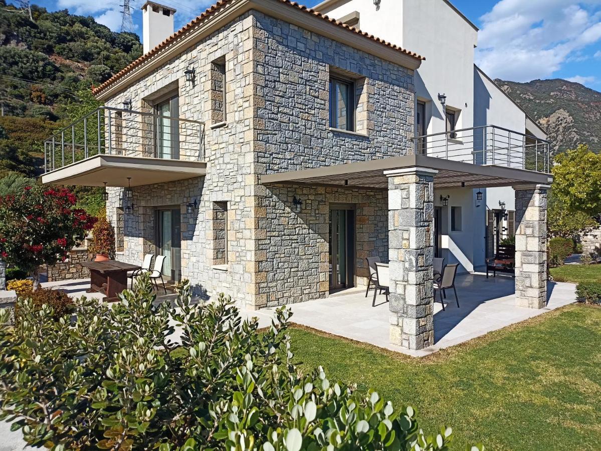 Seaside Retreat House Villa Paralia Sergoulas ภายนอก รูปภาพ