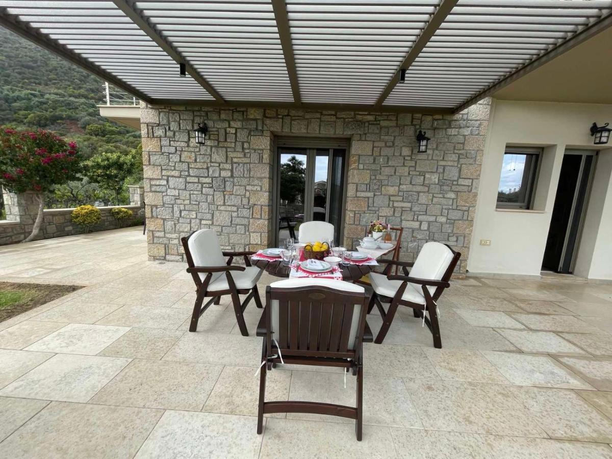 Seaside Retreat House Villa Paralia Sergoulas ภายนอก รูปภาพ