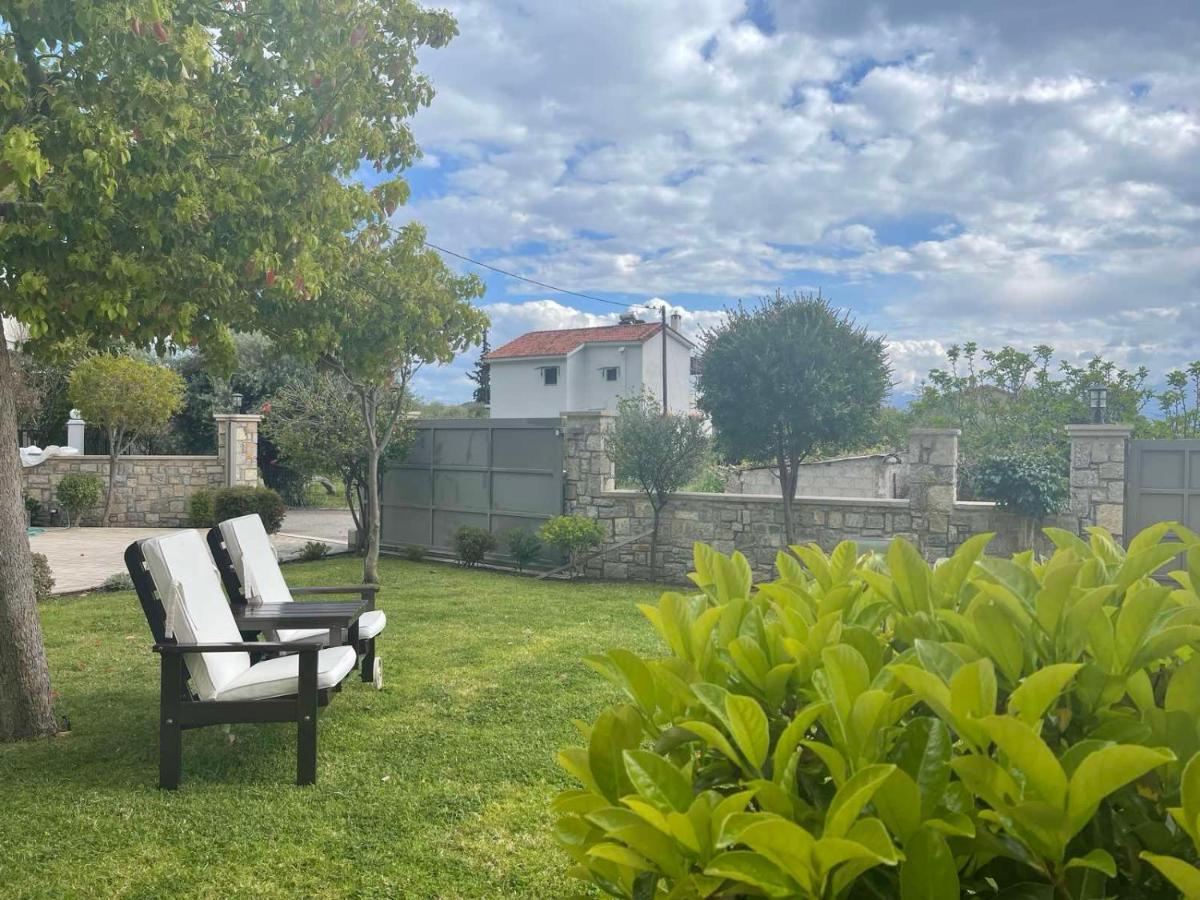 Seaside Retreat House Villa Paralia Sergoulas ภายนอก รูปภาพ
