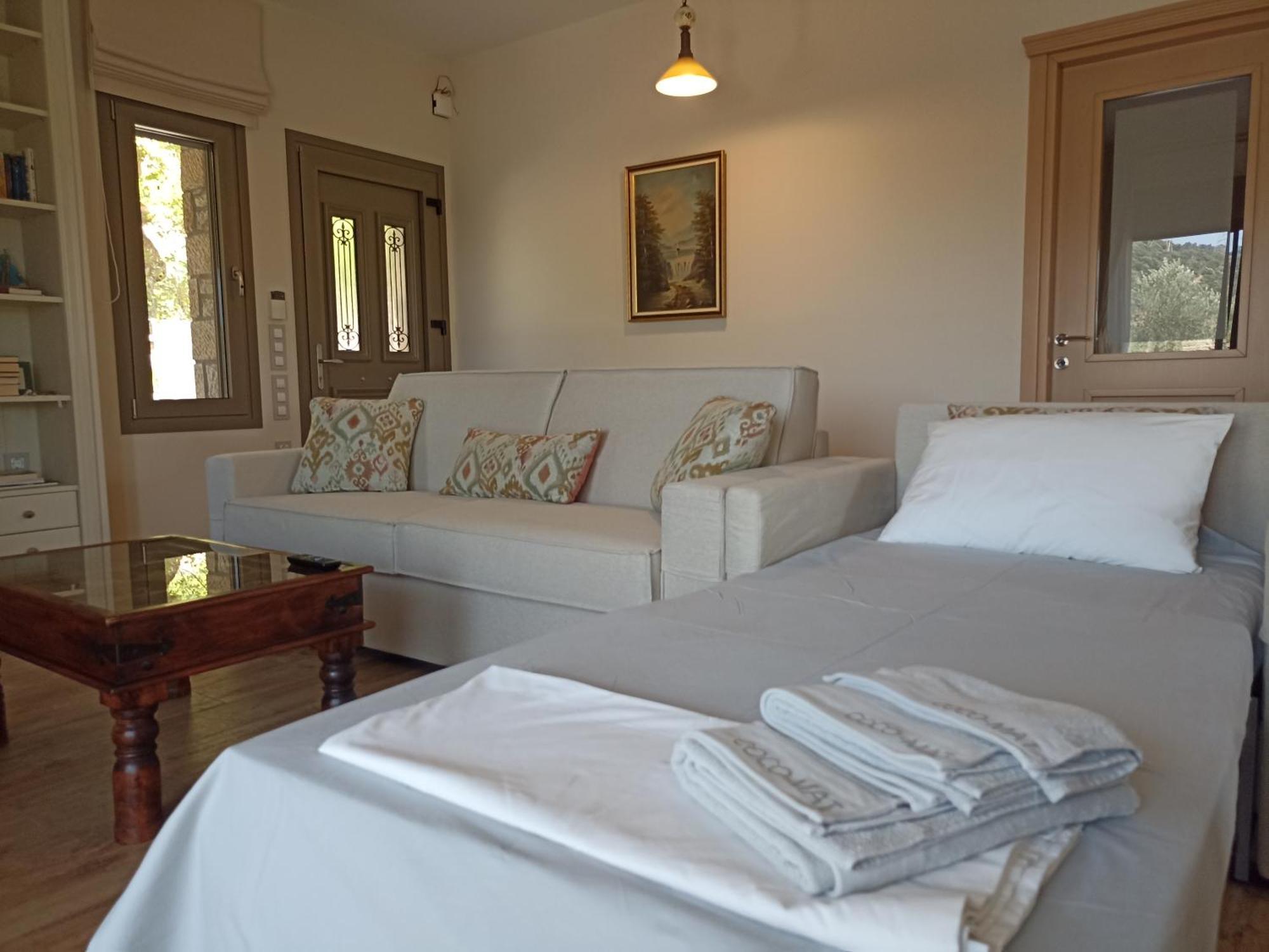 Seaside Retreat House Villa Paralia Sergoulas ภายนอก รูปภาพ