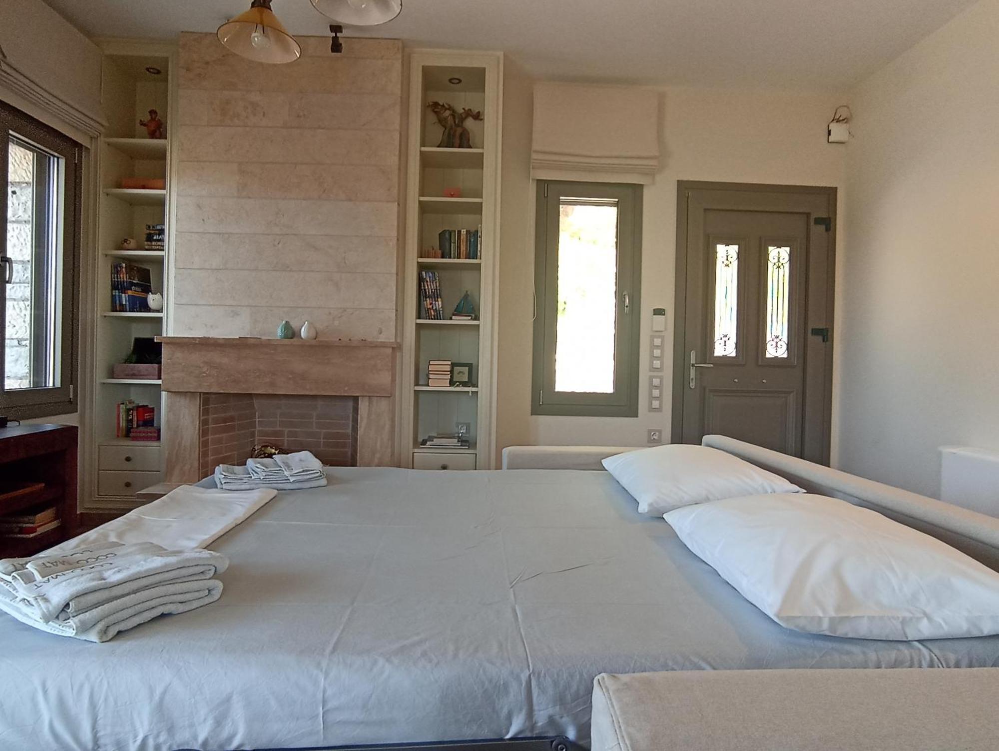 Seaside Retreat House Villa Paralia Sergoulas ภายนอก รูปภาพ