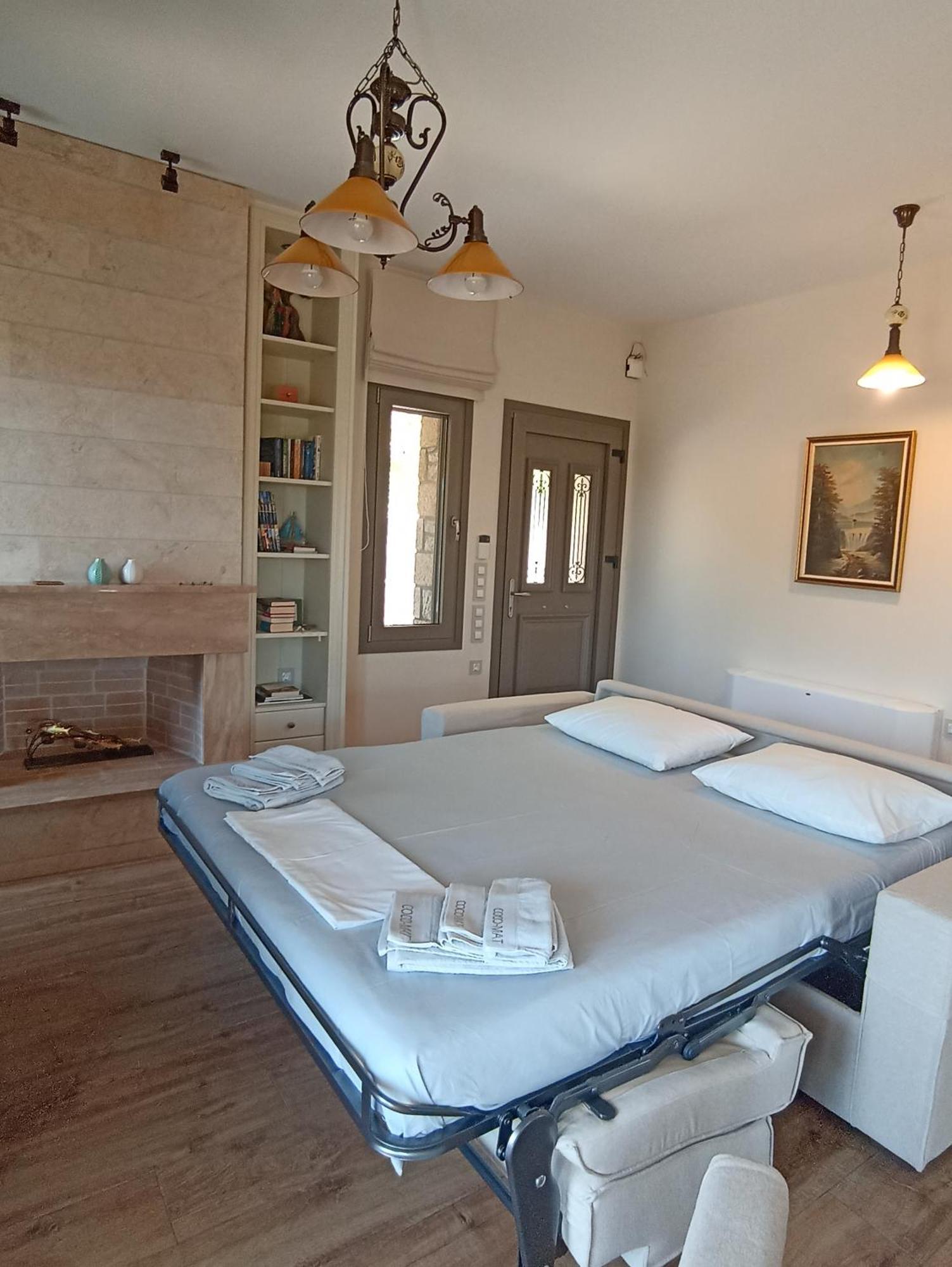 Seaside Retreat House Villa Paralia Sergoulas ภายนอก รูปภาพ