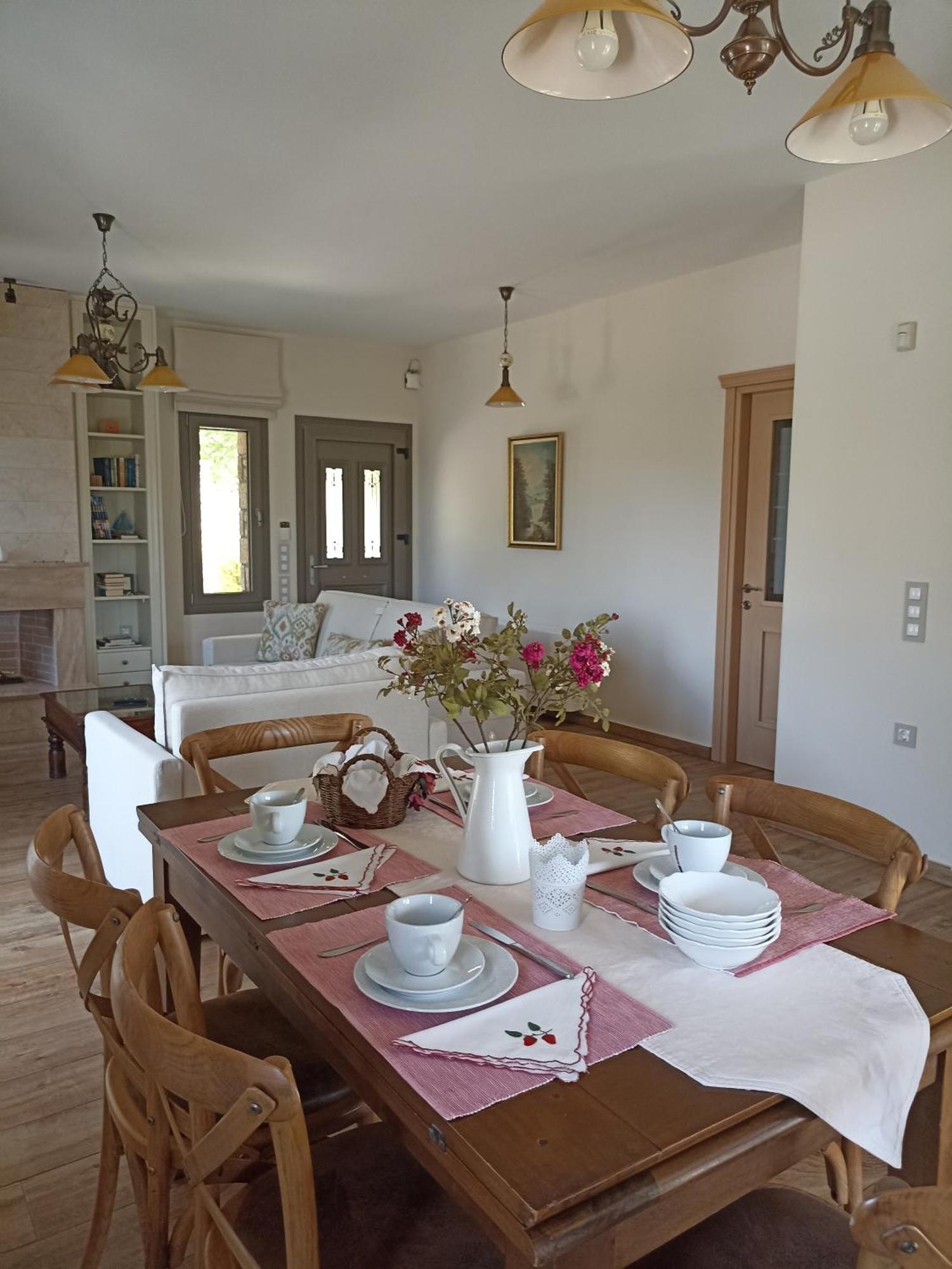 Seaside Retreat House Villa Paralia Sergoulas ภายนอก รูปภาพ